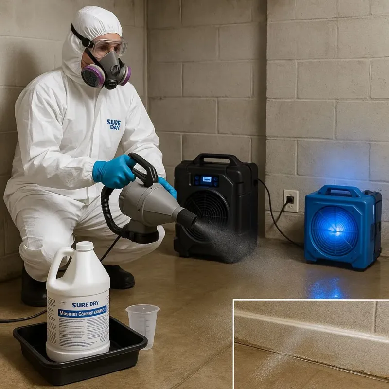 Sanitization and Odor Removal process in Dupree, SD
