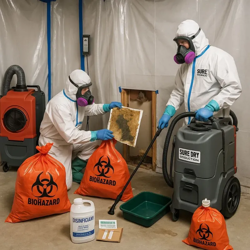Contaminated Water Handling Protocols process in Dupree, SD